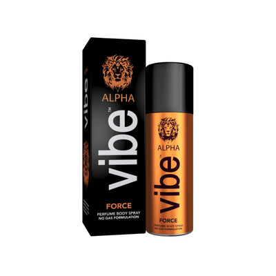 Vibe Alpha Perfume Spray with no gas formulation-Force120 ML