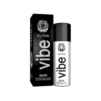 Vibe Alpha Perfume Spray with no gas formulation-Edge 120 ML