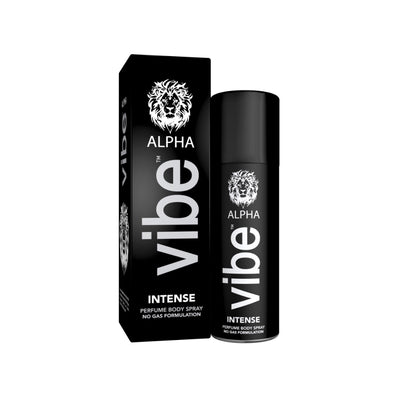 Vibe Alpha Perfume Spray with no gas formulation-Intense 120 ML