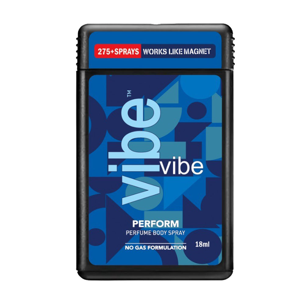 Vibe Perfume Spray with no gas formulation-Perform 18 ML