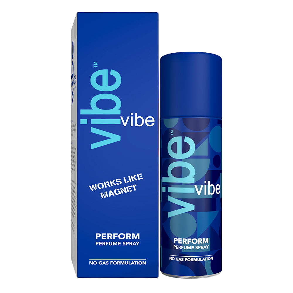Vibe Perfume Spray with no gas formulation-Perform 120 ML