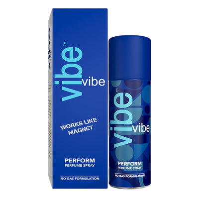 Vibe Perfume Spray with no gas formulation-Perform 120 ML