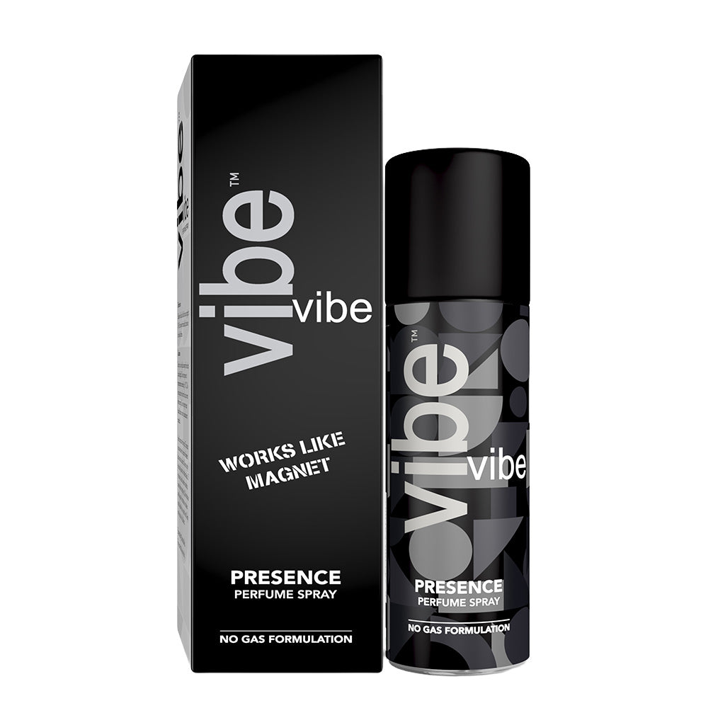 Vibe Perfume Spray with no gas formulation-Presence 120 ML